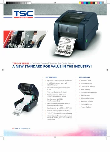 Tsc Ttp 345 Thermal Barcode Printer