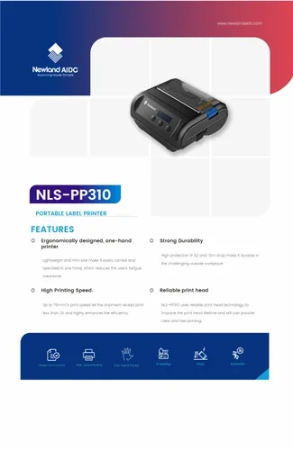 Wireless Portable Thermal Barcode Printer