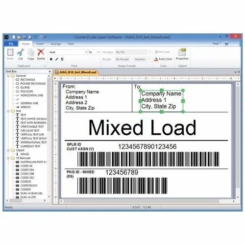 Barcode Label And Sticker Designing Software
